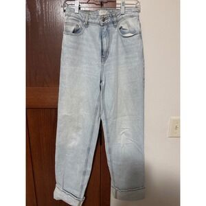 PACSU N 90s Boyfriend Stretch Jeans Light Wash Size 26